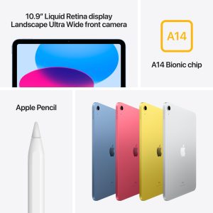 iPad 10,9″ (10e gen.) WiFi  256GB  Argent